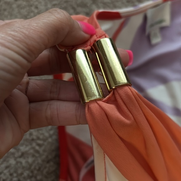 Donna Morgan Floral/Colorful Sleeveless Dress size 2 - Picture 6 of 8